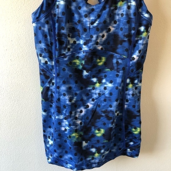 Lululemon Kanto Catch Me Tank Blue & Black 6 - Picture 4 of 9